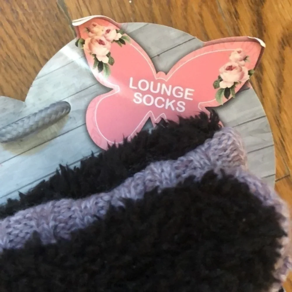 NEW Knitted, fleece aromasoles,purifying moisturizing winter warm lounge socks